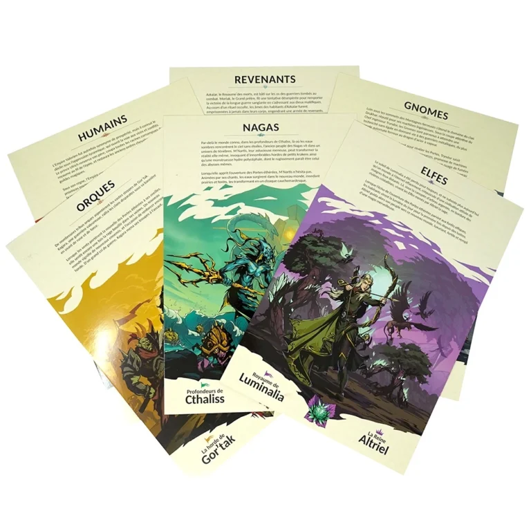 Guide des races fantasy : Humains, Orques, Nagas, Revenants, Gnomes, Elfes
