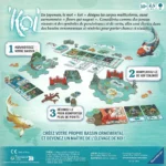 Jeu de plateau Koï avec bassin ornamental et carpes colorées