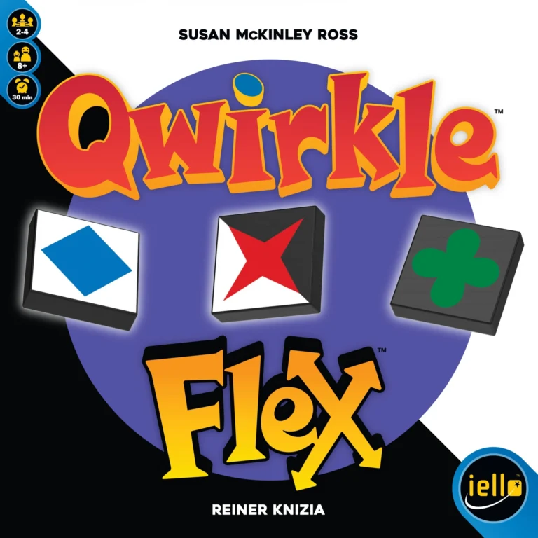 Boîte jeu Qwirkle Flex formes géométriques couleurs