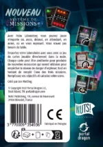 Boîte jeu Palm Laboratory système missions cartes