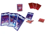 Jeu de cartes Crabe Poulpe avec boîte et cartes rouges