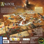 Jeu de plateau Andor Terres Lointaines avec cartes et figurines