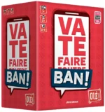 Boîte jeu de société Va te faire ban rouge