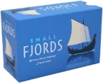 Boîte de jeu Small Fjords avec bateau viking bleu