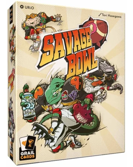Boîte de jeu Savage Bowel avec créatures colorées