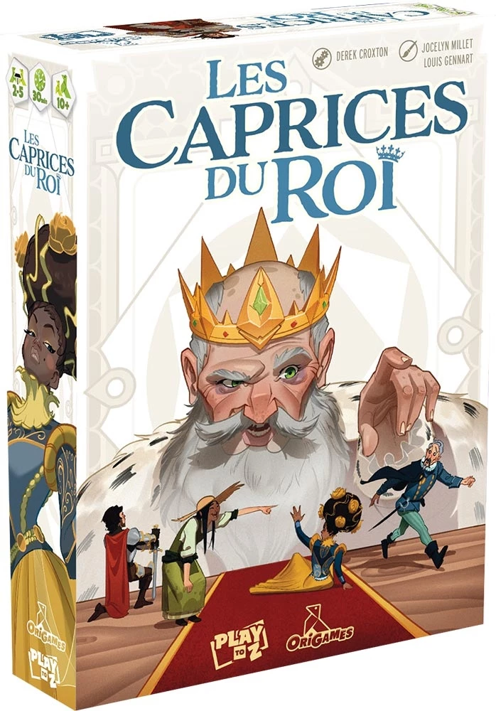 ffnfc0aw1752.webp Boîte de jeu de société Les Caprices du Roi avec roi illustré