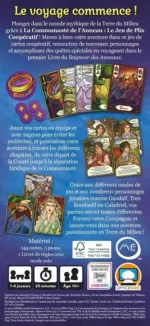 Jeu de cartes coopératif La Communauté de l'Anneau avec illustrations fantasy