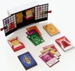Jeu de cartes Dés Prédits avec boîte de rangement grille