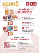 Affiche promotionnelle jeu de cartes Denka Yokai