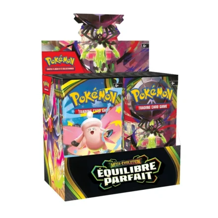 Boîte Pokémon Méga-Évolution Équilibre Parfait jeu cartes