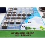 Jeu de société Grabugé chez les Dahus avec pions numérotés