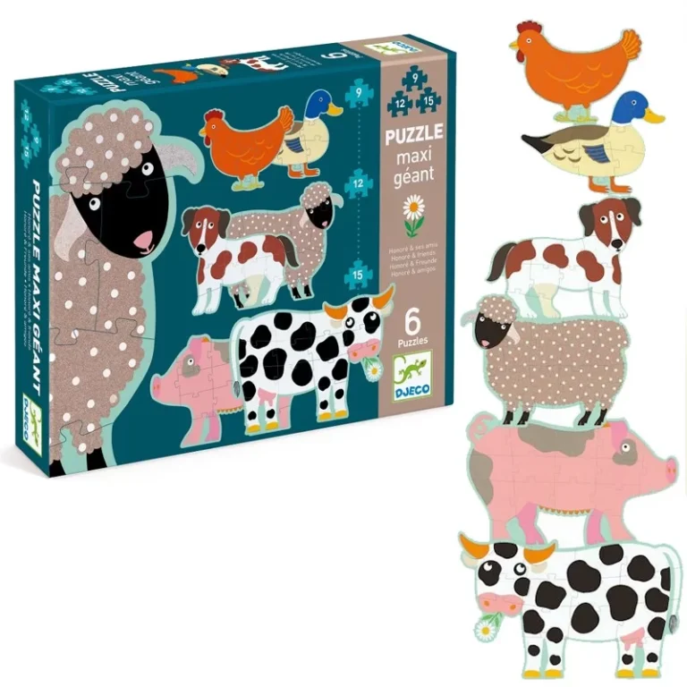 ffnfc0aw1846.webp Puzzle empilable animaux ferme Djeco six puzzles