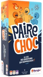 Boîte de jeu Paire de Choc avec personnages colorés