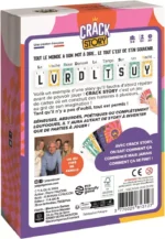 Boîte du jeu de société Crack Story, jeu français créatif