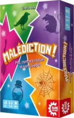 Boîte jeu Malédiction par Charlie Bink colorée