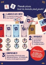 Règles jeu R5 : lancez dés, risquez, empochez bonus