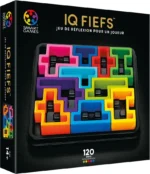 IQ FIEFS jeu de réflexion coloré avec pièces puzzle imbriquées