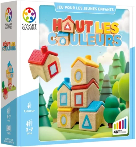 Jeu Haut les couleurs Smart Games pour enfants