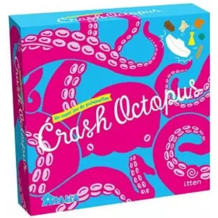 Boîte de jeu Crazy Octopus avec pieuvre rose et tentacules