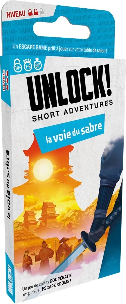 Boîte jeu UNLOCK Short Adventures La Voie du Sabre