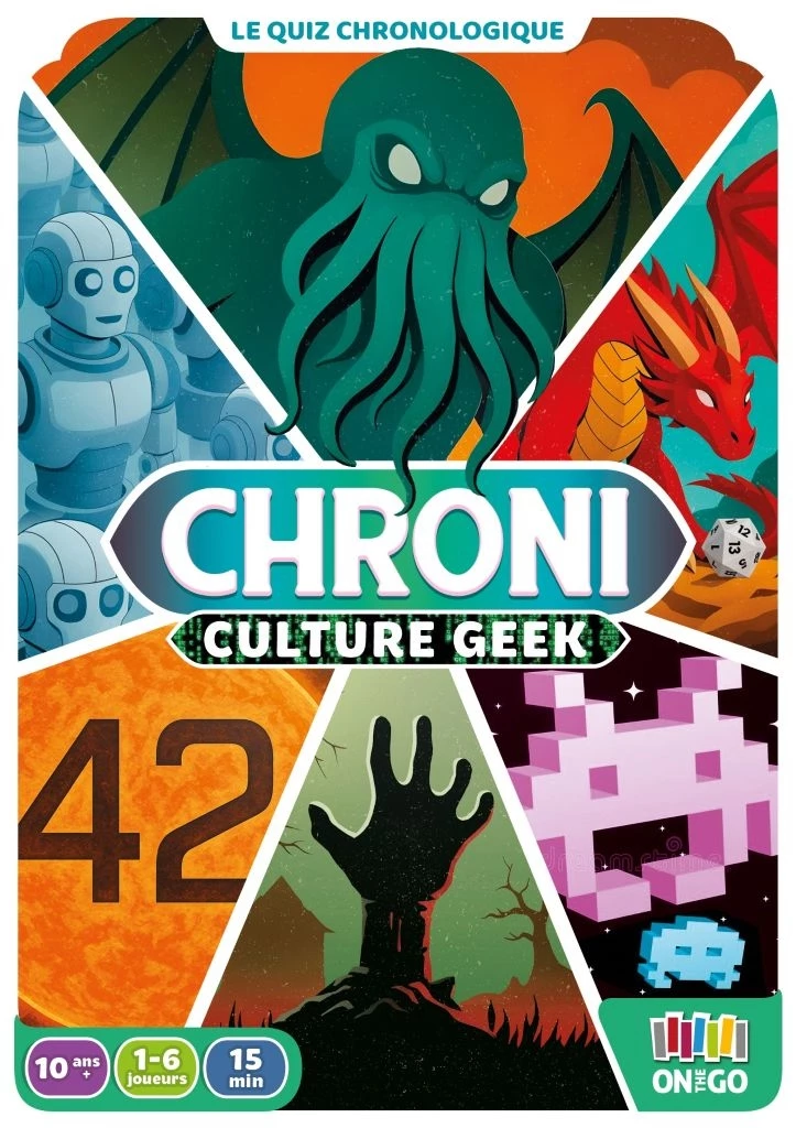 Jeu de quiz Chroni Culture Geek avec créatures fantastiques