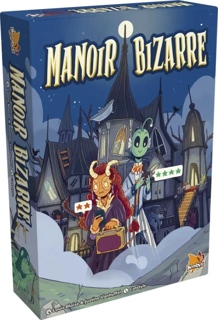 Boîte jeu de société Minor Bizarre fantasy sombre