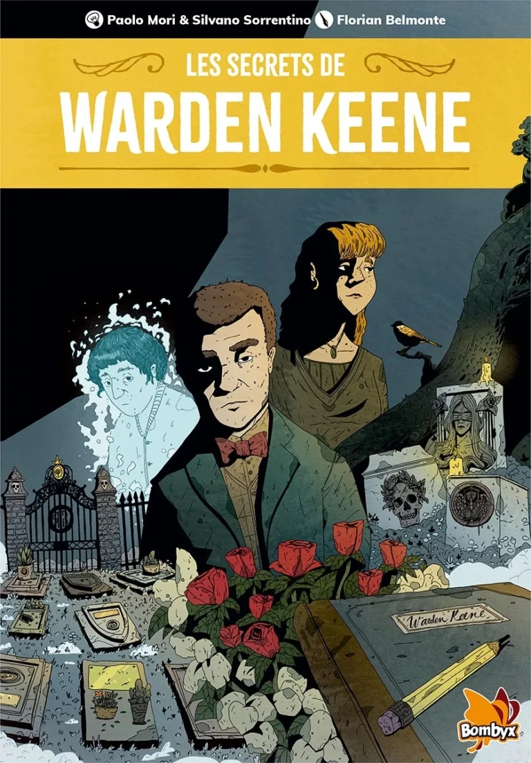 Couverture bande dessinée Les Secrets de Warden Keene