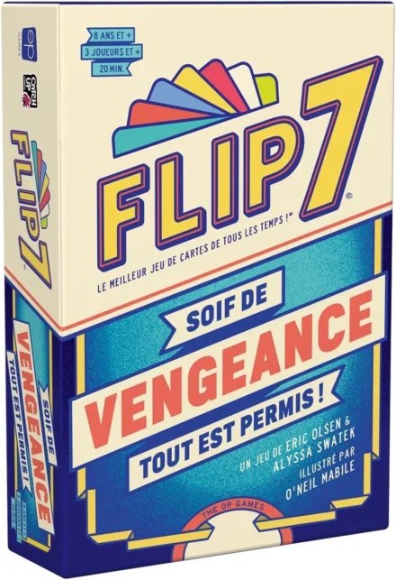 Boîte du jeu Flip7 Soif de Vengeance