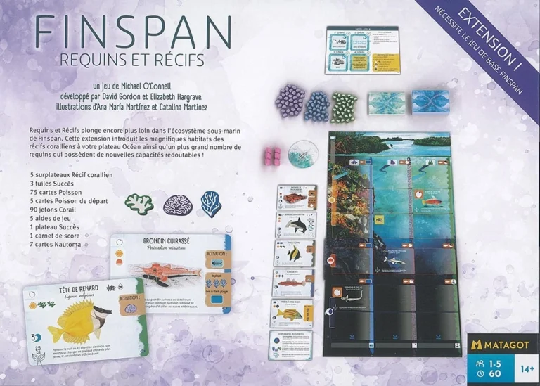 Extension jeu Finspan Reefs et Récifs