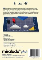 Boîte de jeu Miraludo avec illustration de gemmes