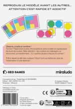 Boîte de jeu Kumi Kumi coloré et addictif
