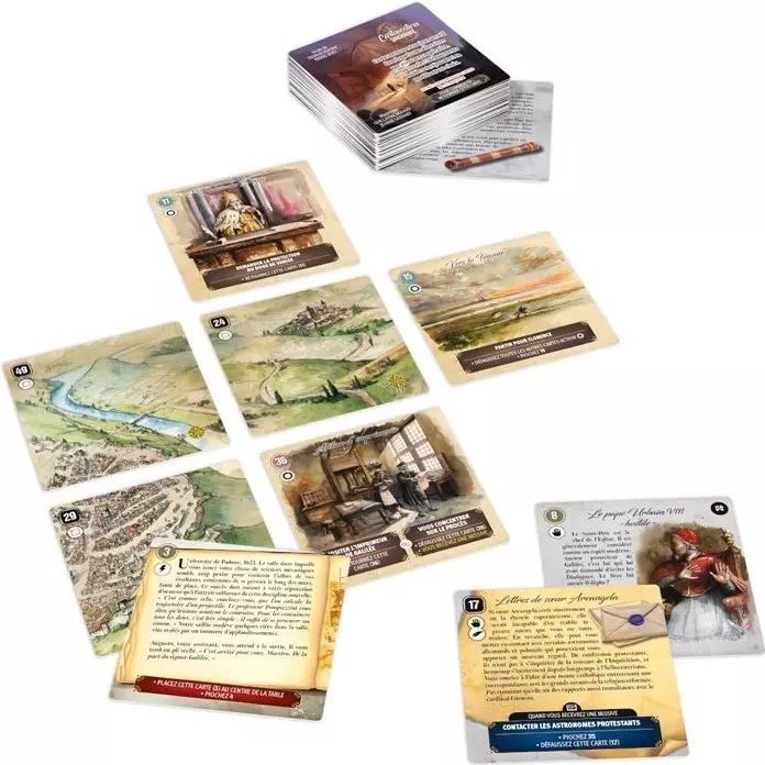 Cartes du jeu Chroniques Oubliées Avigny
