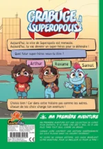 Couverture livre "Grabuge à Superopolis