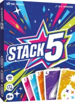 Boîte de jeu cartes Stack 5 colorée