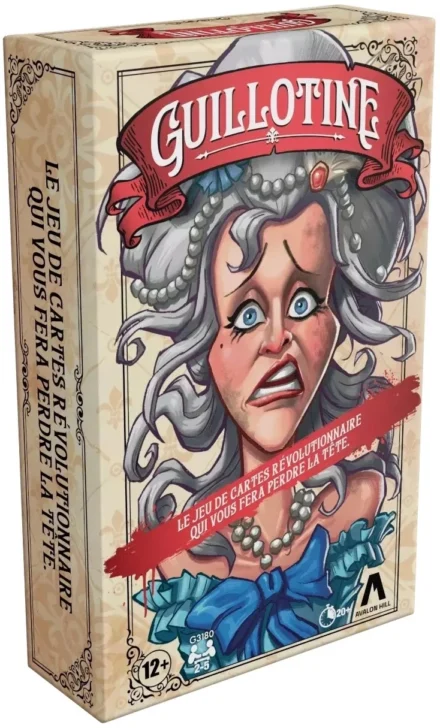 Boîte du jeu Guillotine je de cartes révolutionnaire