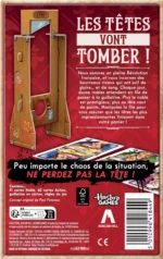 Boîte de jeu Les Têtes Vont Tomber