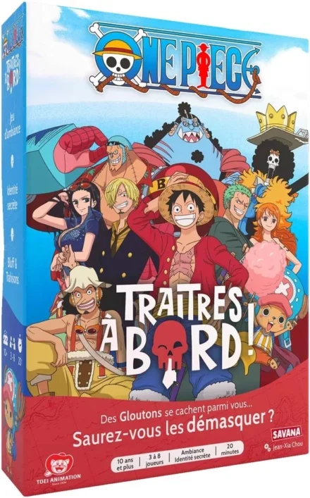 Boîte de jeu One Piece Traitres à bord