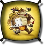 Toad guerrier artefact dés jeu