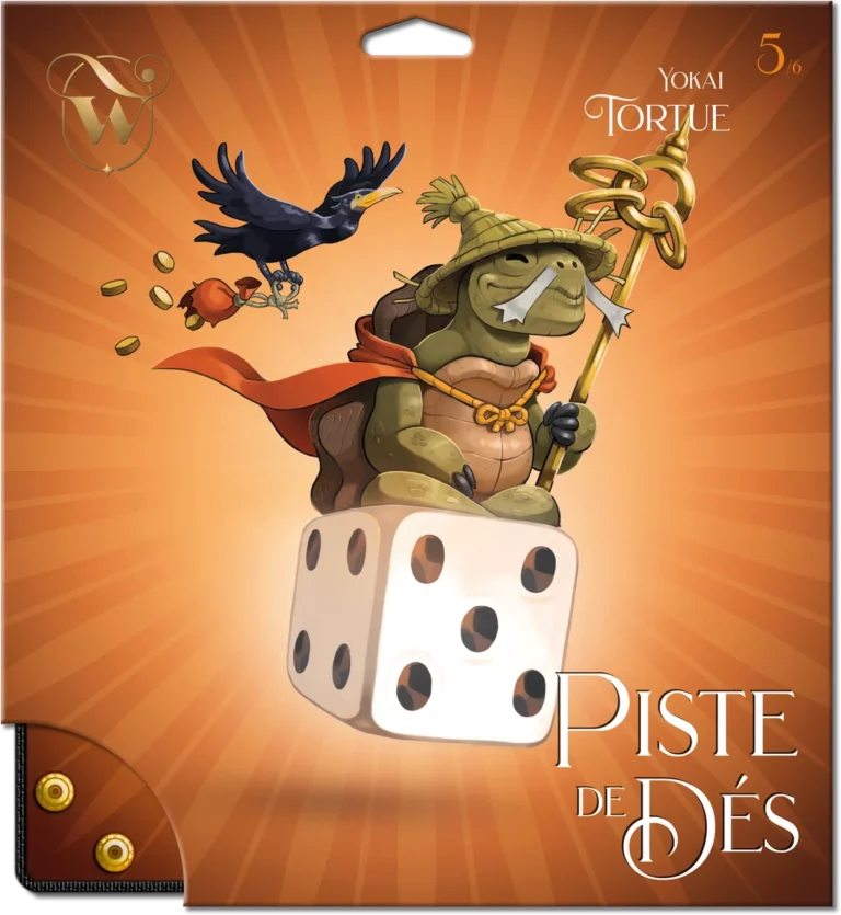 Yokai Tortue Piste de Dés illustration jeu