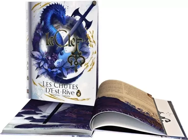 Livre ouvert La Clef Chutes d'Est-Rive