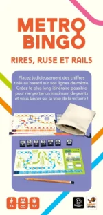 Boîte du jeu de société Metro Bingo