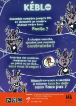 Jeu Kéblo avec règles et personnages fantastiques