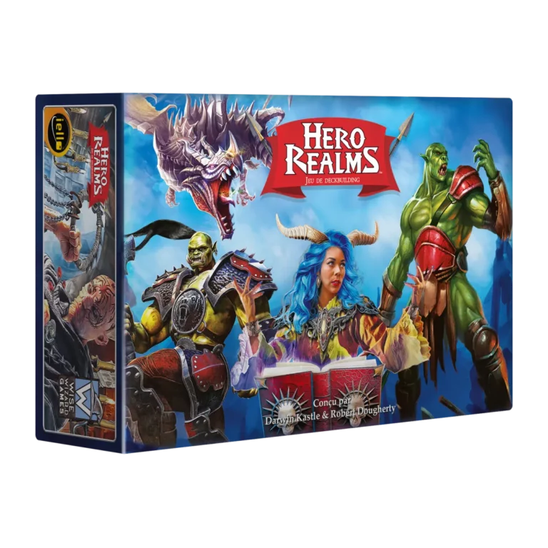 hero realms Boîte jeu Hero Realms jeu deckbuilding fantasy