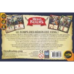 Boîte jeu de société Hero Realms deckbuilding cartes