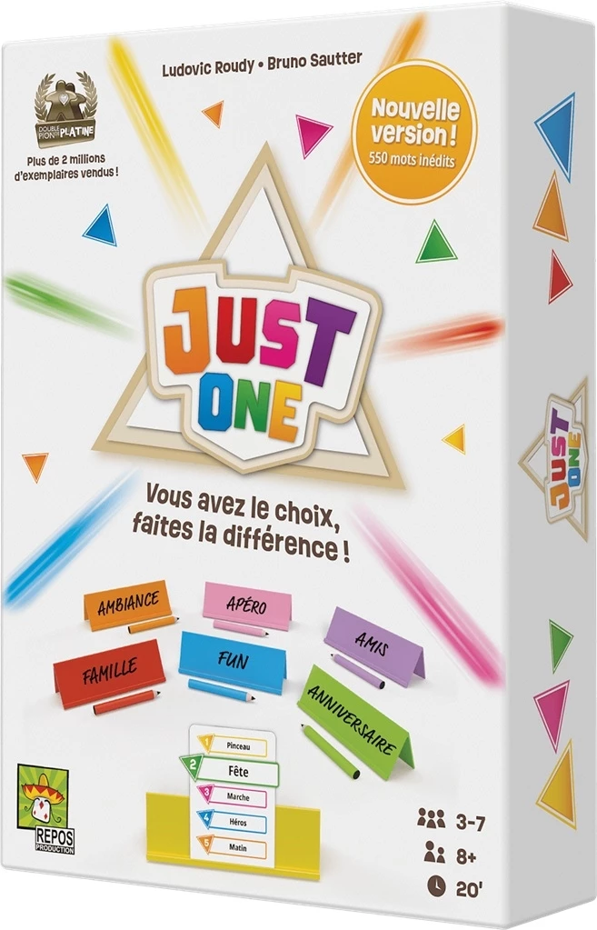 just one 1 Boîte jeu Just One nouvelle version française