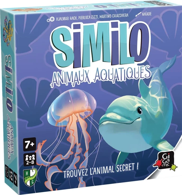 FFNFC0AW20.webp Boîte jeu Similo Animaux Aquatiques avec méduse et dauphin