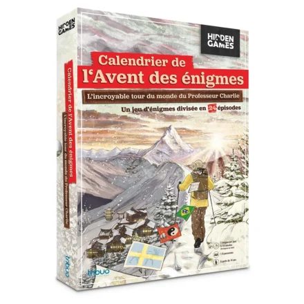Calendrier de l'Avent des énigmes Hidden Games boîte jeu