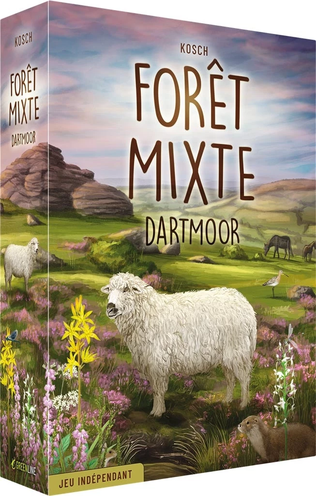 foret mixte dartmoor 1 Boîte de jeu Forêt Mixte Dartmoor avec chèvres et paysage