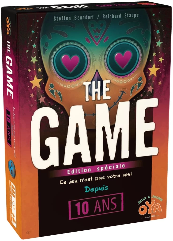 FFNFC0AW111.webp Boîte jeu de société The Game édition spéciale avec mascotte colorée