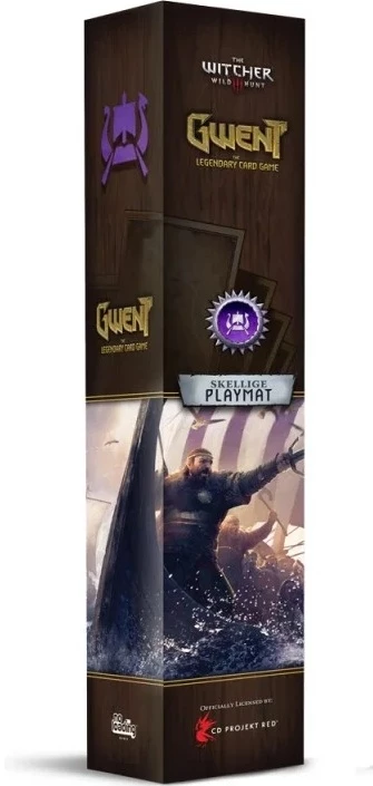 Boîte jeu de cartes Gwent The Witcher avec playmat inclus